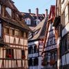 Alsatian timbered houses in Strasbourg, France