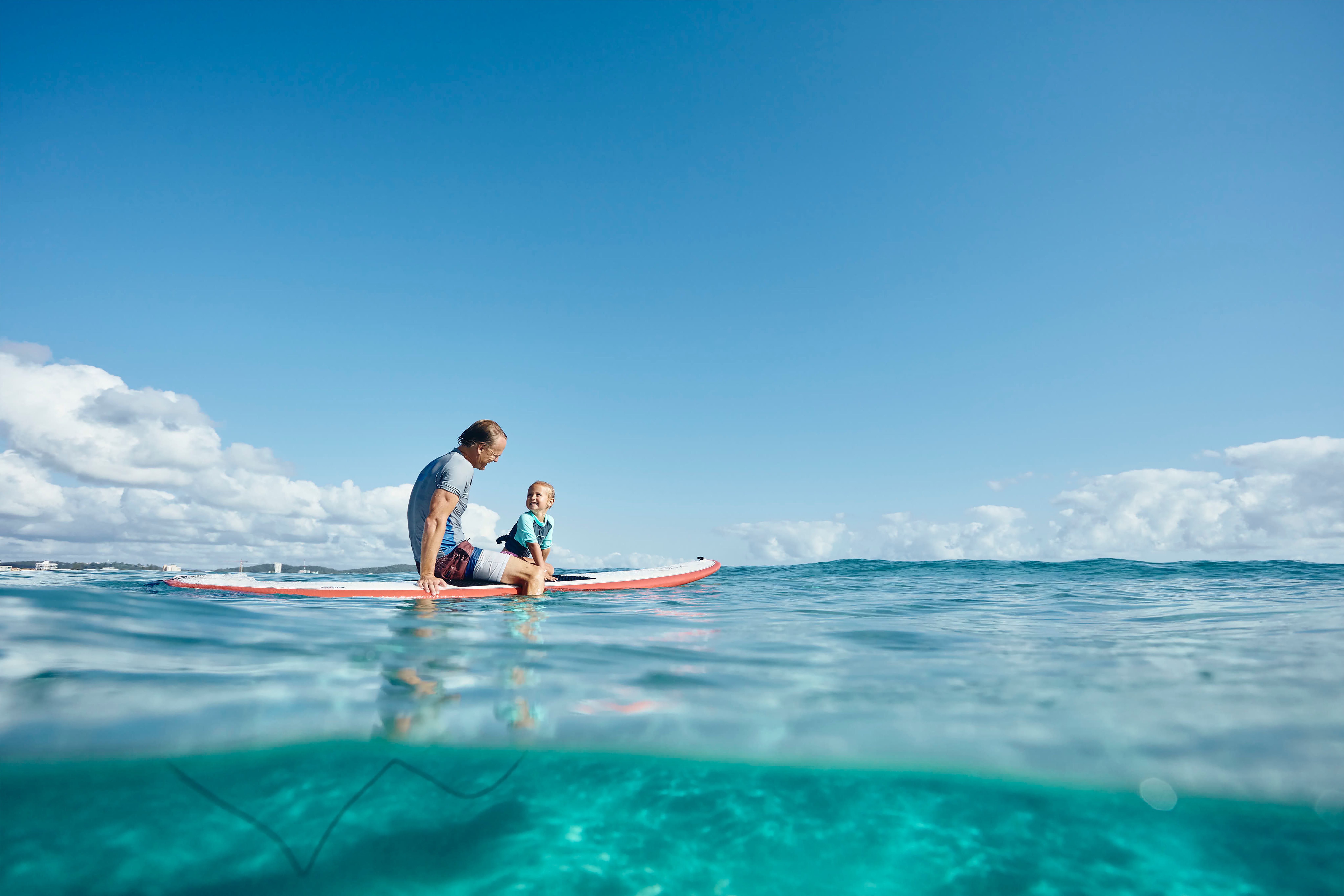 There are beaches for everyone from family paddlers...
