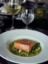 Find fresh-caught salmon on menus throughout Seattle