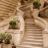 The undulating curves of Camondo Stairs, near Galata Tower, Istanbul
