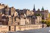 The elegant Georgian terraces and spires of Edinburgh's Old Town