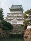 The exterior of Kokura Castle in Fukuoka, Japan