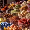 The spice souk is a multi-sensory delight