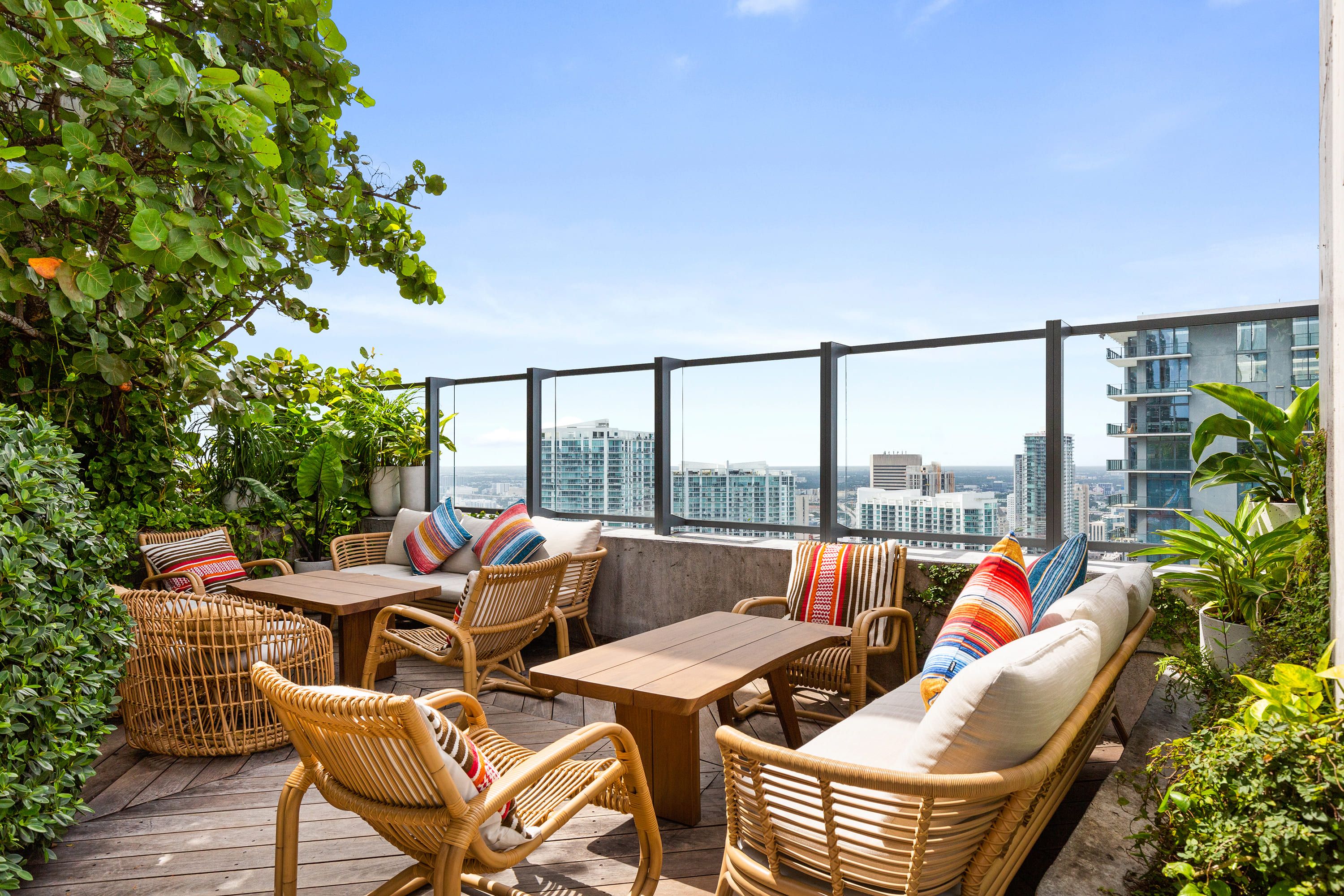 Rooftop destination