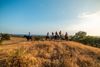 A horseback riding trip in the countryside near to Cambutal, in the Los Santos Province of Panama