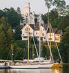 Rockland Harbor in coastal Maine