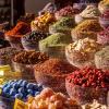 The spice souk is a multi-sensory delight