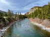 gallatin river near big sky, montana