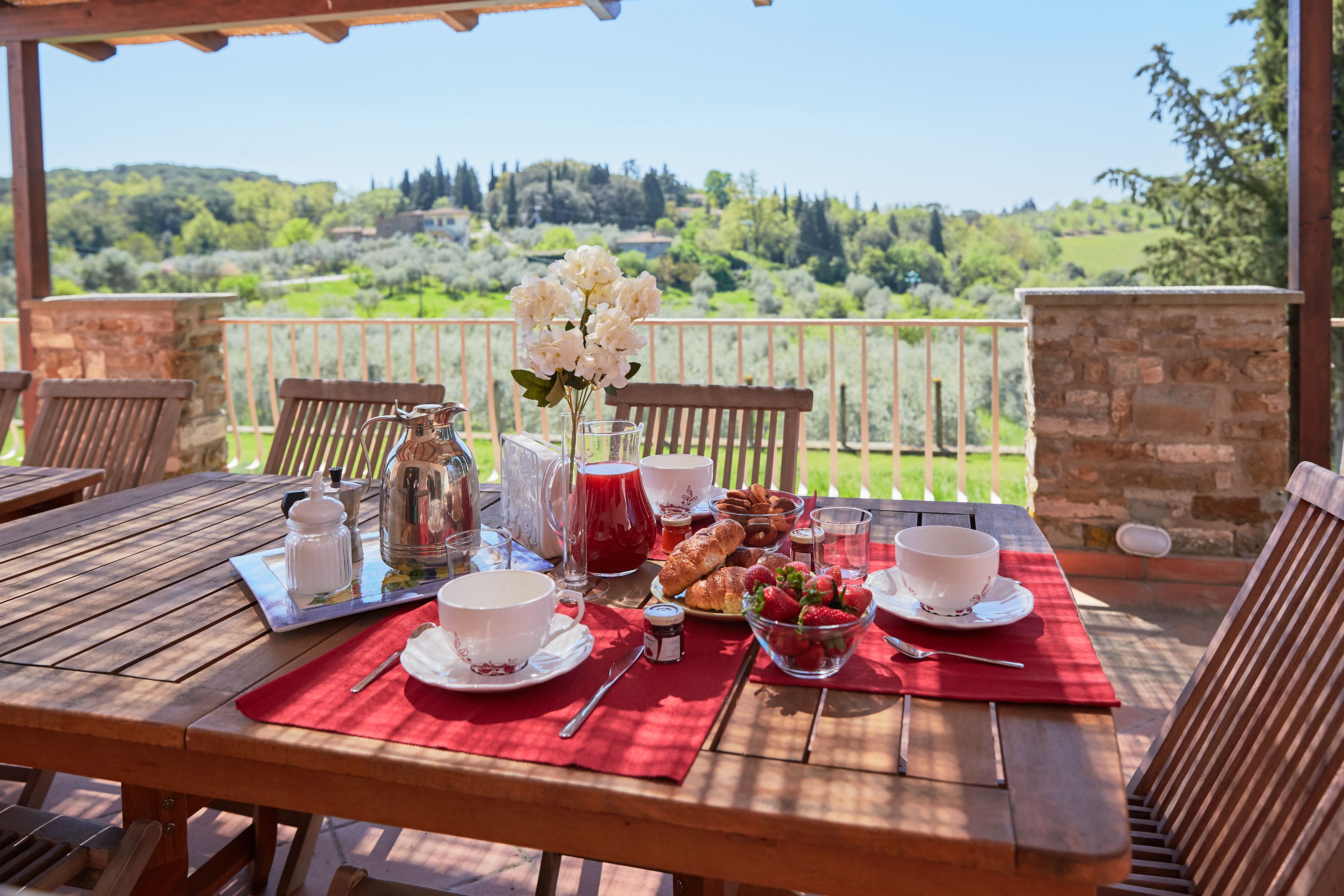 Villa Torre - Toskana, Italien - Veranda
