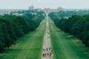 The Long Walk, scene of Harry and Meghan’s carriage procession
