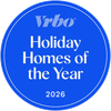 Vrbo Holiday Homes of the Year 2026 Badge