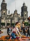 La Caterina makes an appearance at Mexico City’s Metropolitan Cathedral