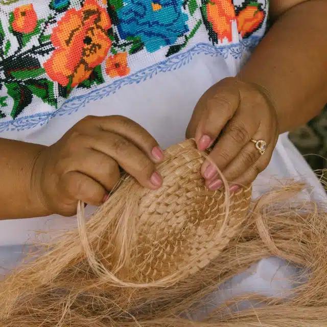 Pieces are handcrafted, using ancient techniques