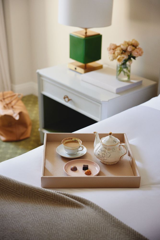 テネシー州ナッシュビルのハーミテージホテルのお茶