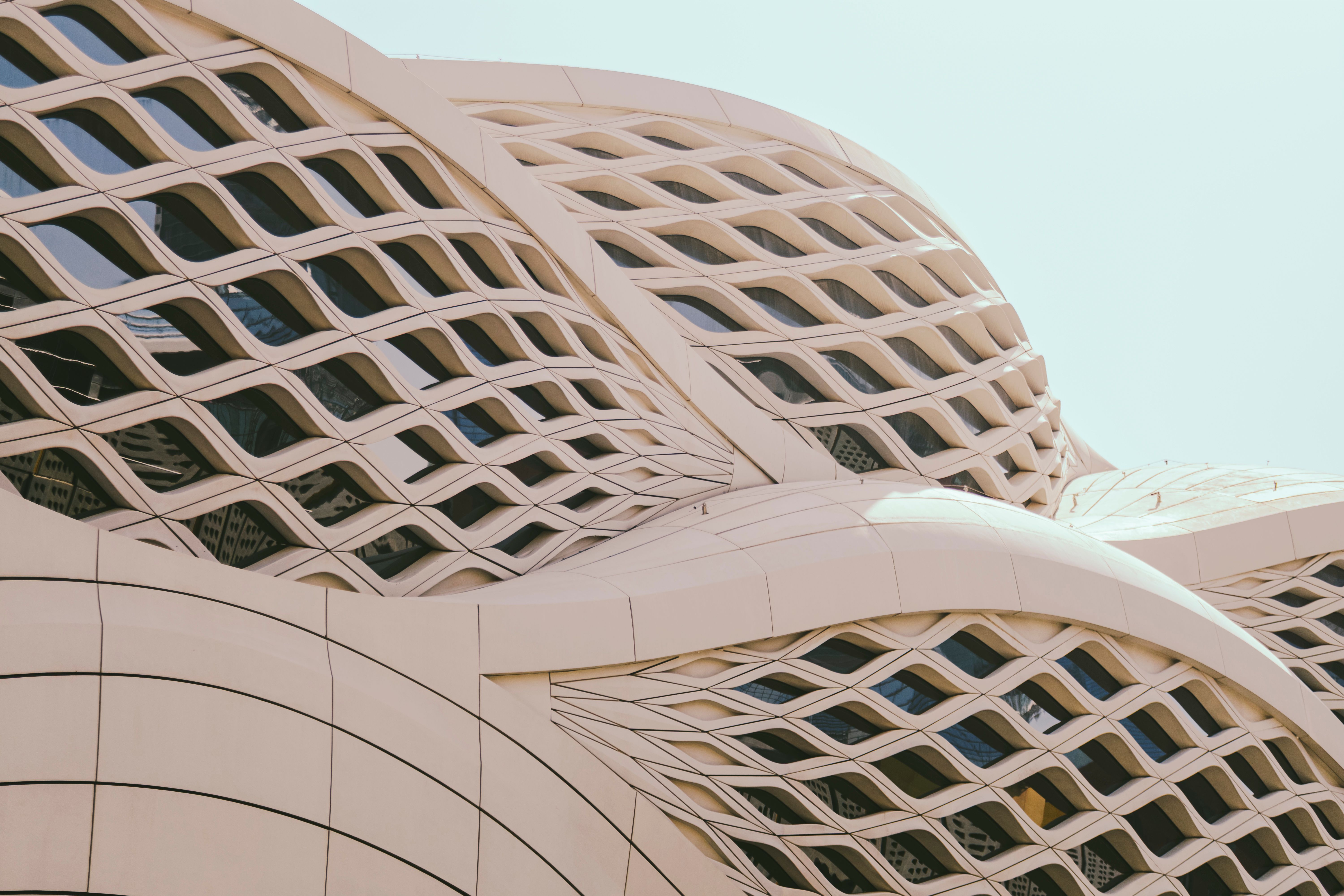 The KAFD metro showcases architect Zaha Hadid’s visionary designs [Photo courtesy of Holly-Marie Cato]