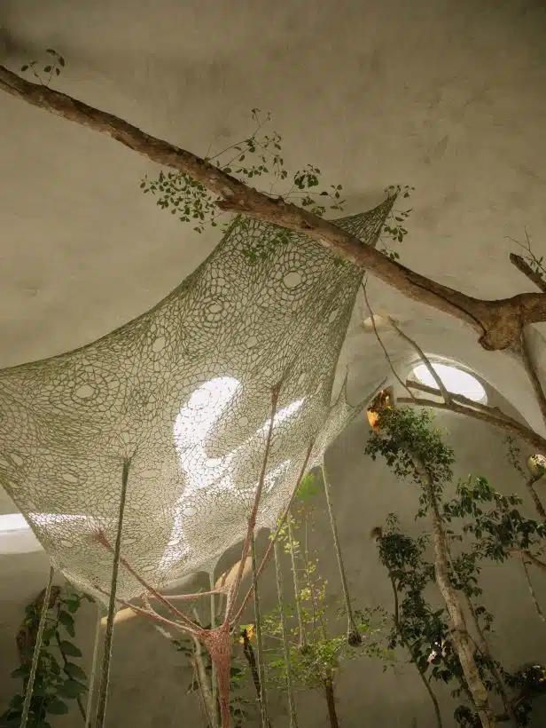 Nature comes first in his structures