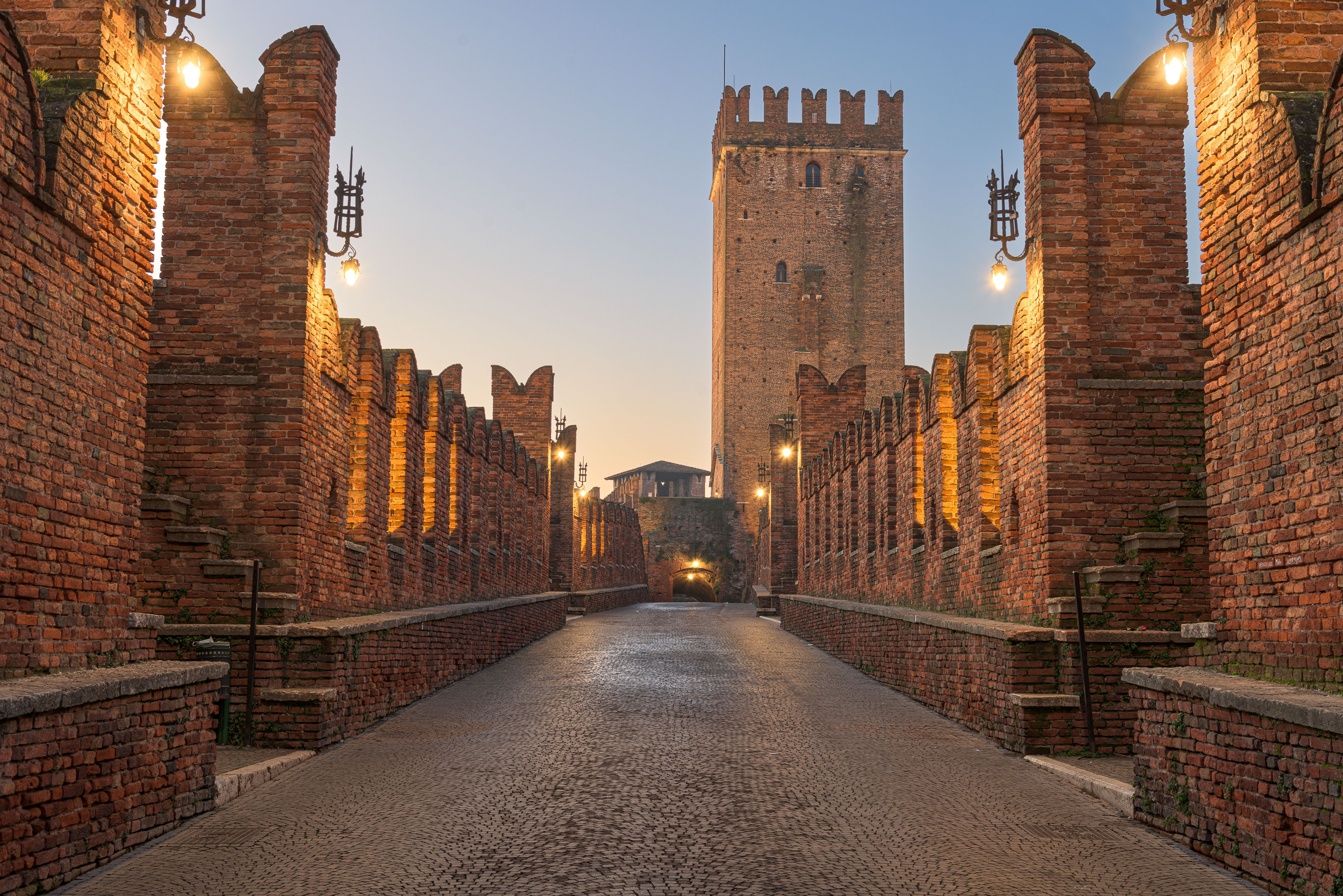 Castelvecchio Bridge over the Adige River in Verona