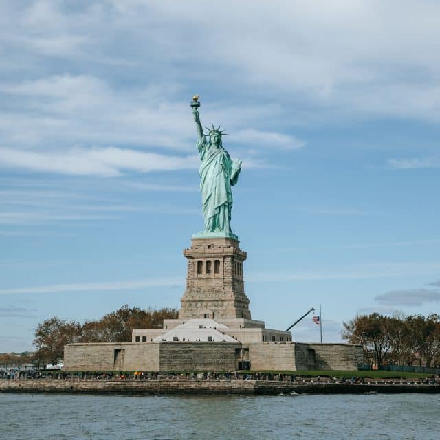 The Statue of Liberty in New York City