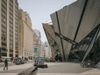 The steel facade of the Royal Ontario Museum was designed by starchitect Daniel Libeskind
