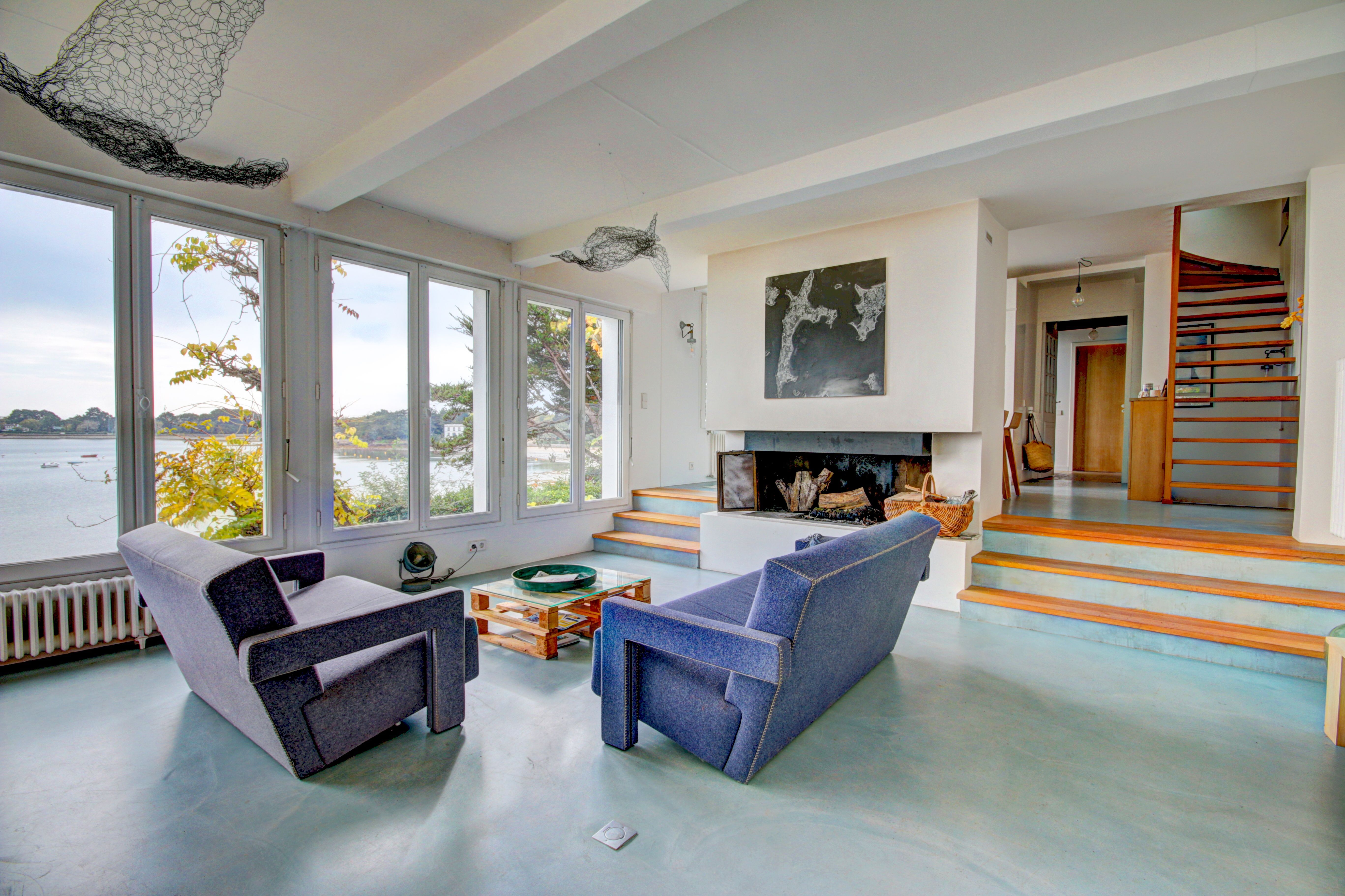 Villa Dremmwel - Ile-aux-Moines, Morbihan - Salon