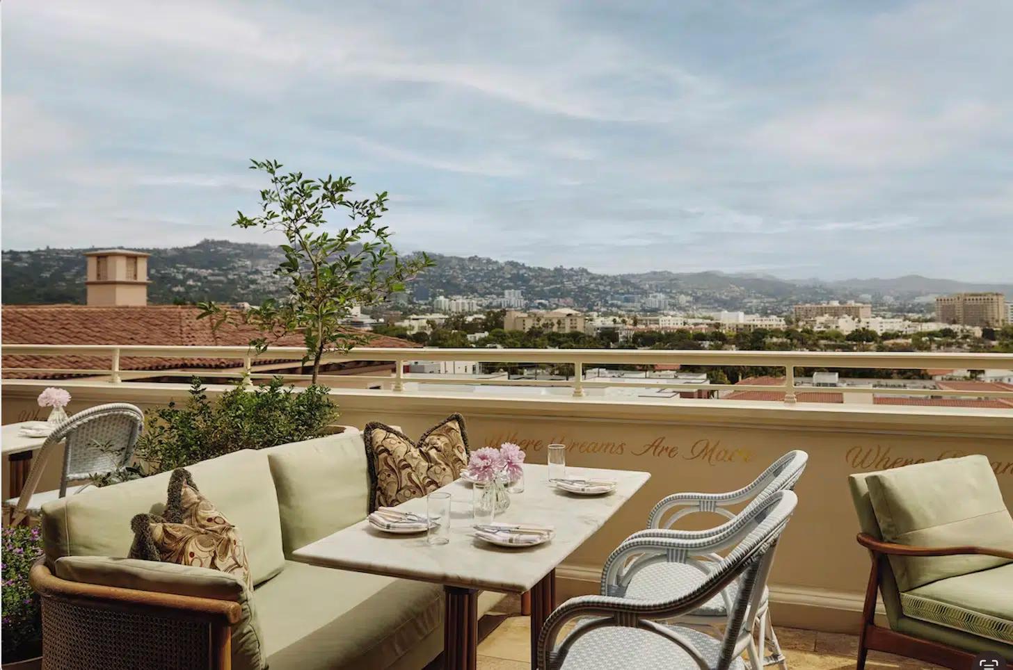 Stay here: The Maybourne Beverly Hills