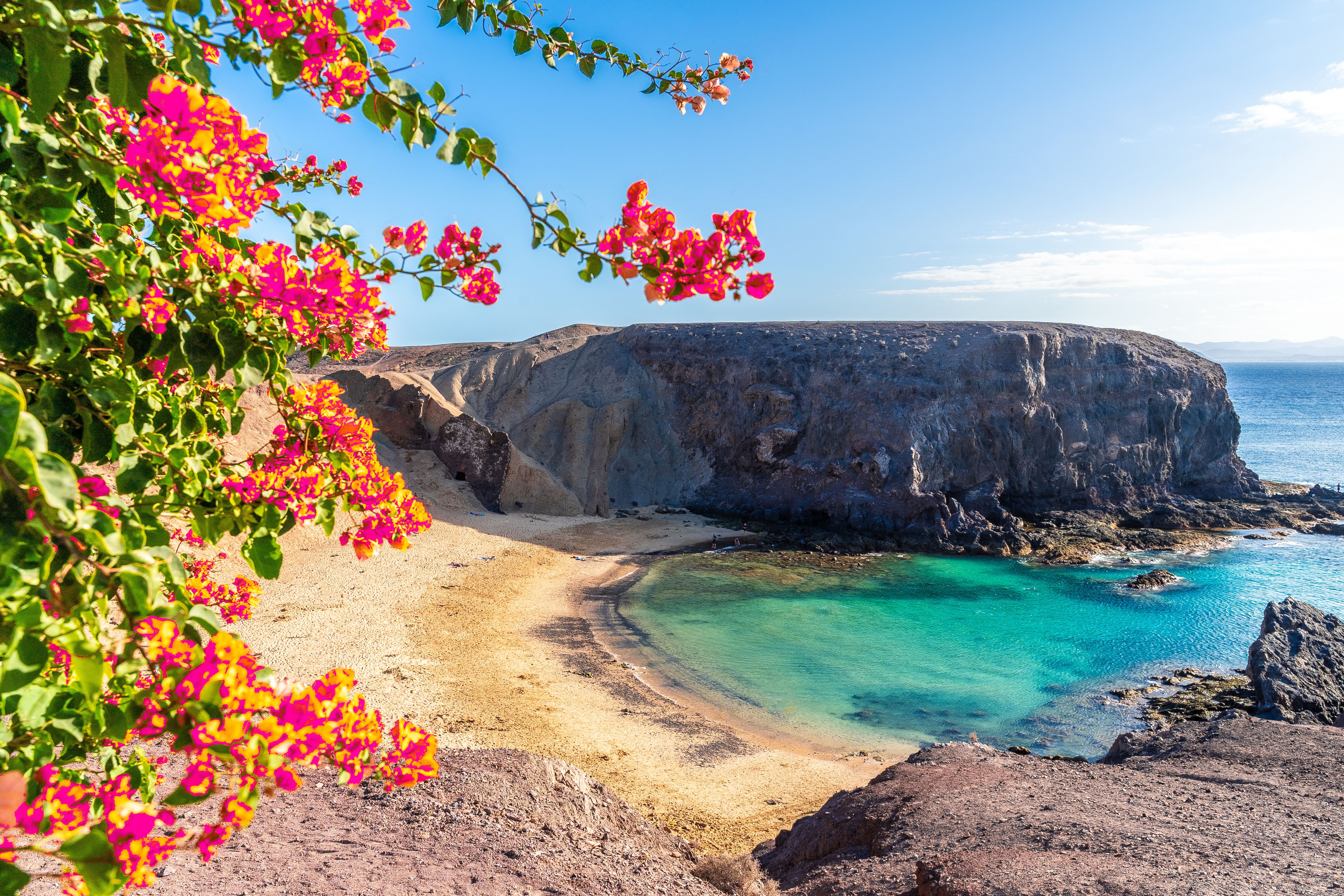 Lanzarote's beaches are all about dramatic beauty