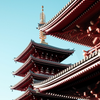 The five-story pagoda beside Sensō-ji, Tokyo’s oldest shrine