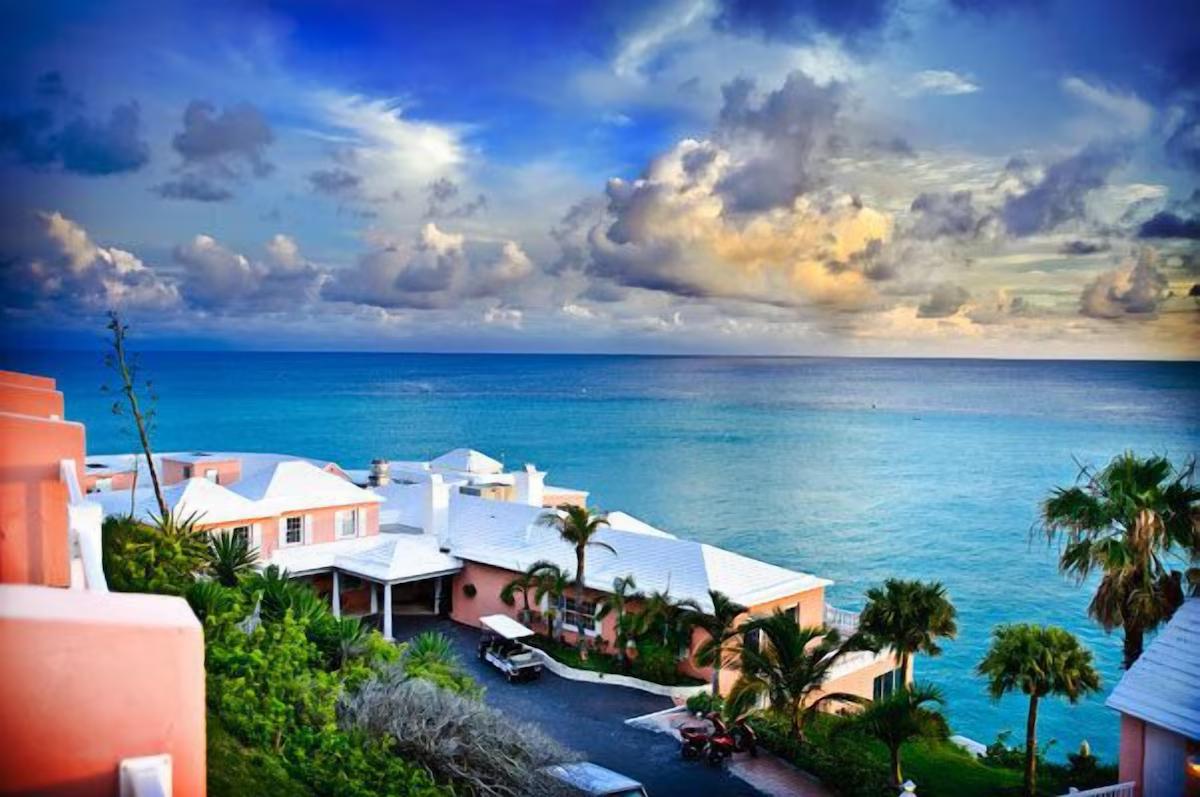 The exterior of the Pompano Beach Club (Southampton Parish)
