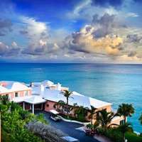 The exterior of the Pompano Beach Club (Southampton Parish)