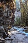 hike to ousel falls in big sky, montana