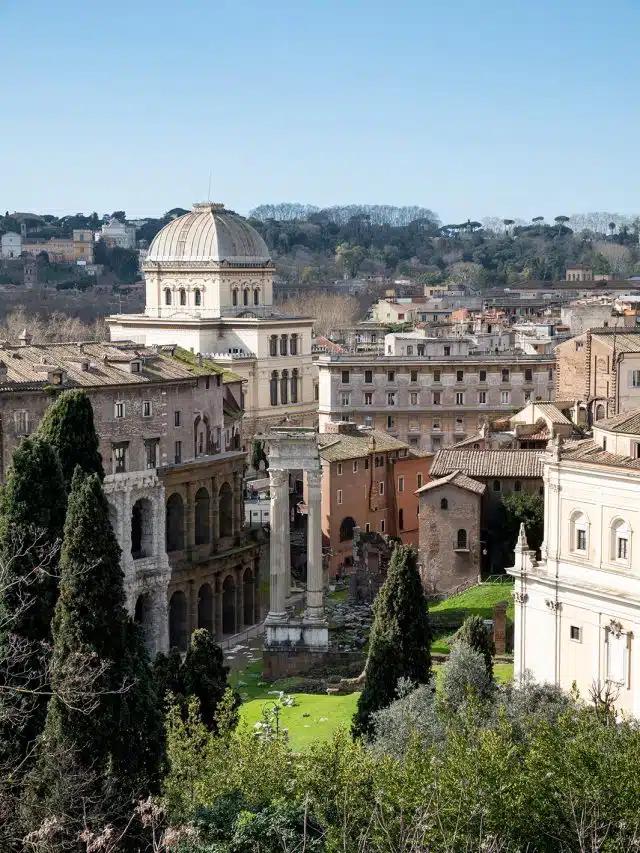 The ancient Jewish quarter of Rome