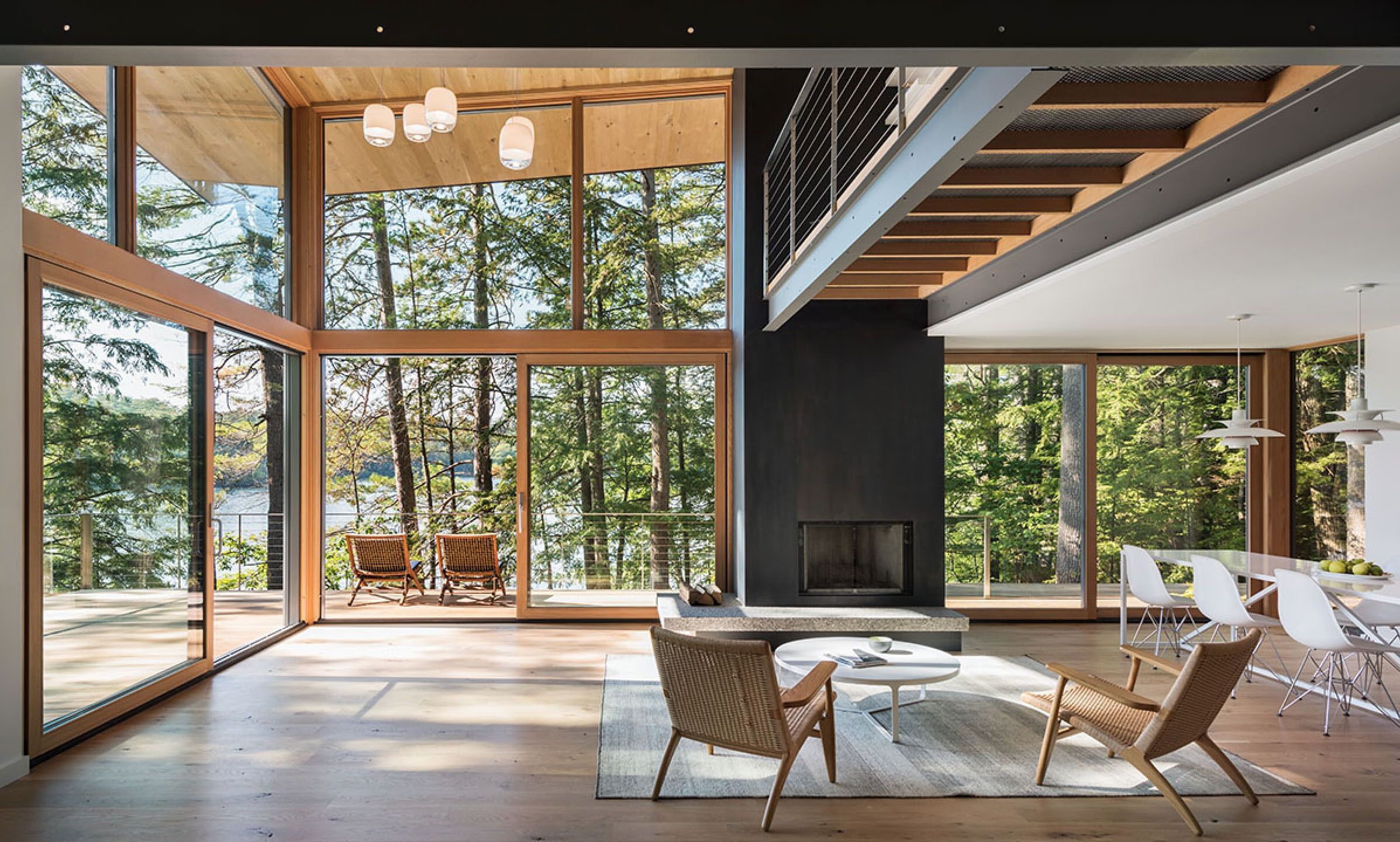 Lakefront Escape on Squam - Center Harbor, New Hampshire - Living Room