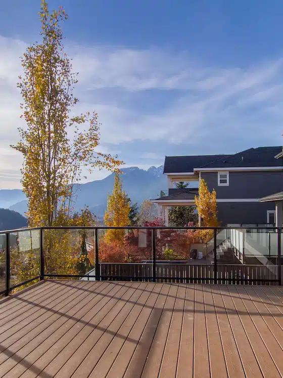 A mountain property with epic views