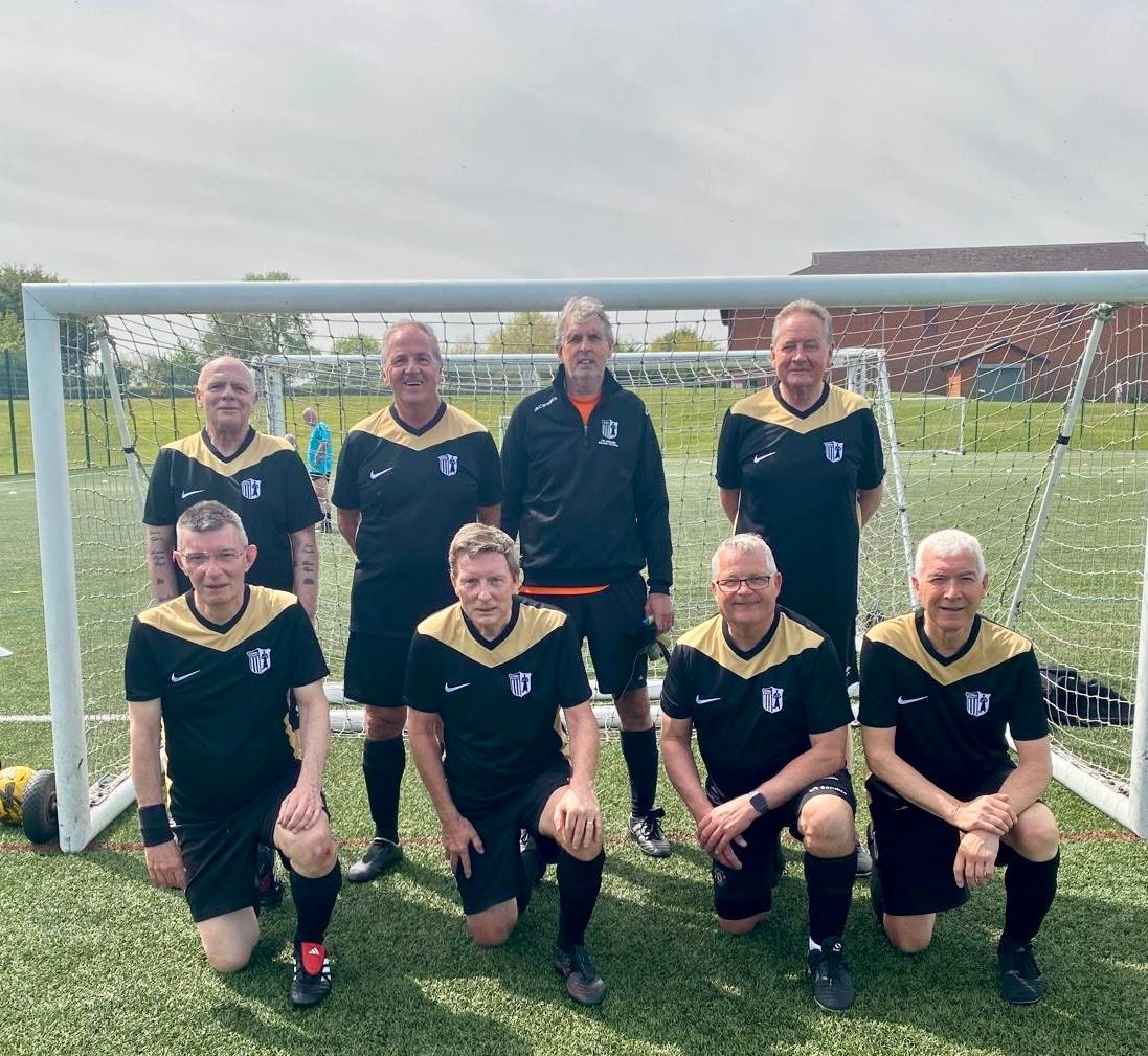 Corby United Walking Football Club squad photo