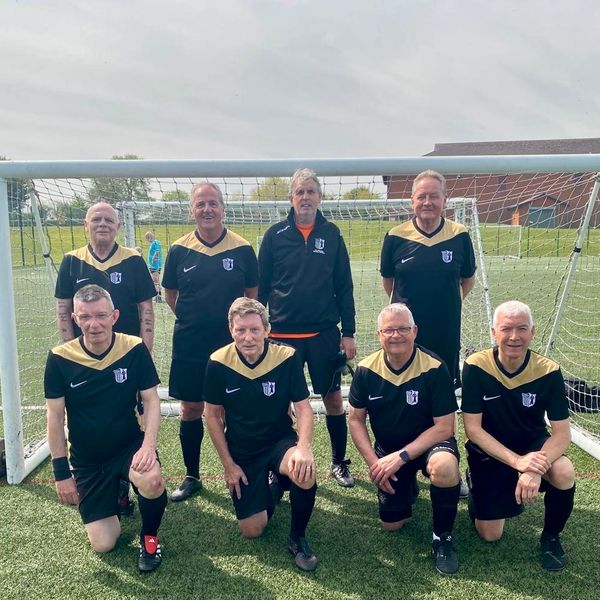 Corby United Walking Football Club squad photo