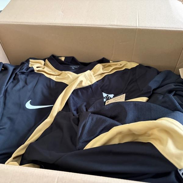 Corby United home shirts