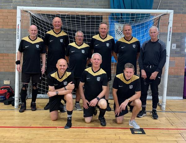 Corby United Walking Football Club players at KLV, Kettering