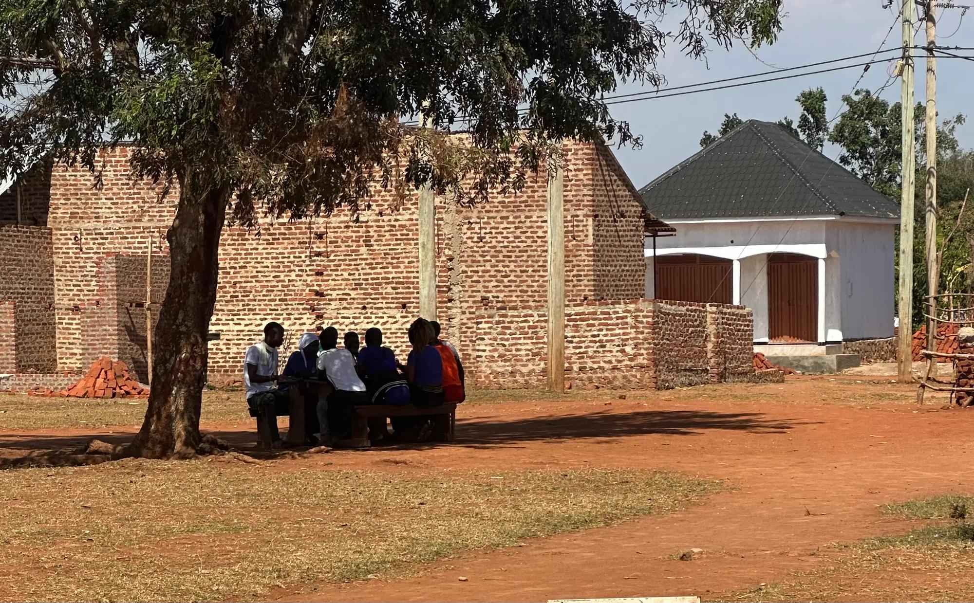 A savings group keeping a simple cash ledger