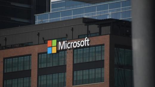 Microsoft sign
