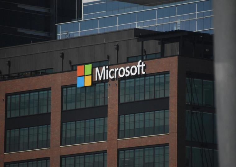 Microsoft sign