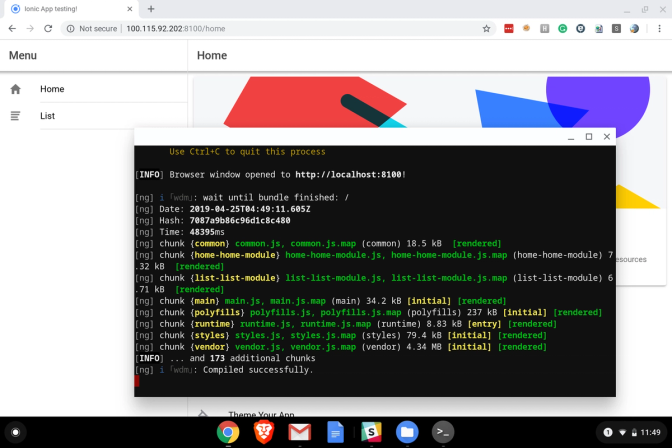 Ionic Framework