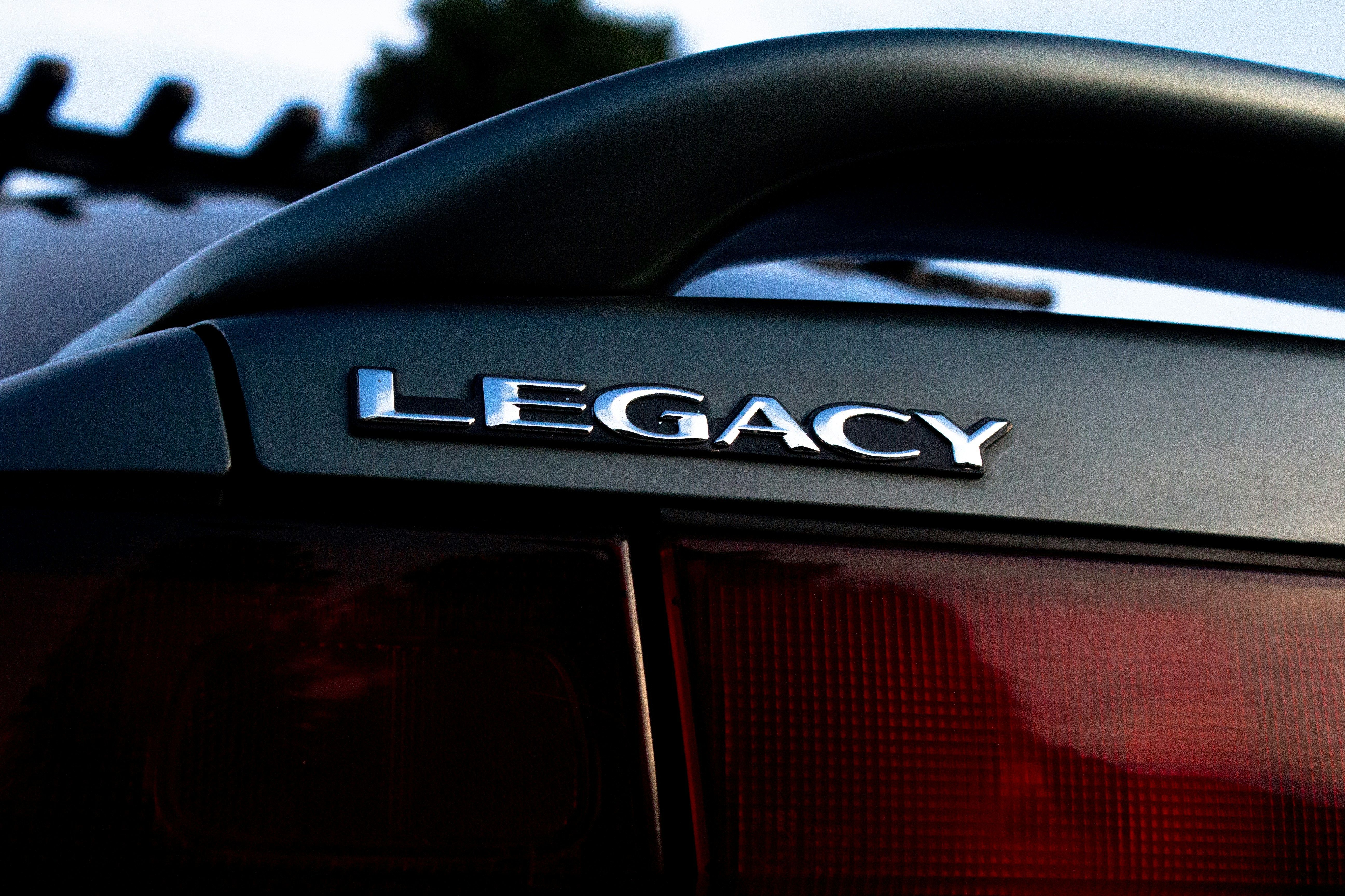 Legacy car emblem