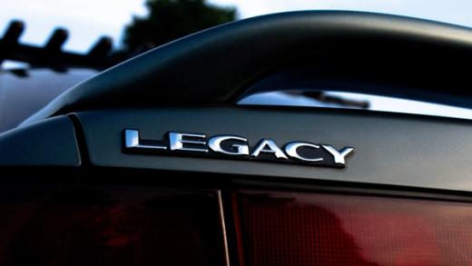 Legacy car emblem