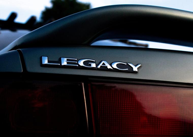 Legacy car emblem