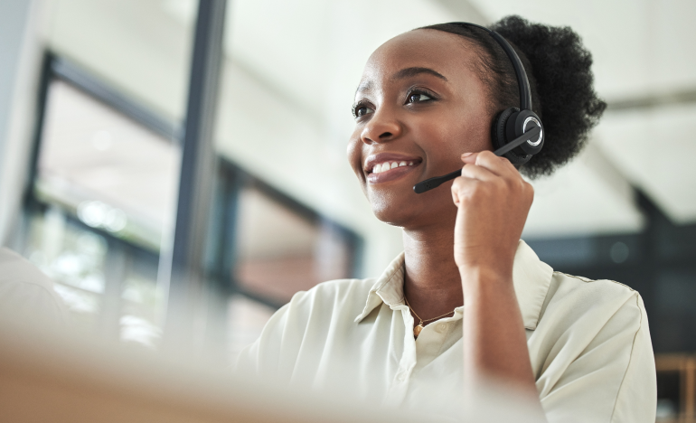 Female Customer Service Agent