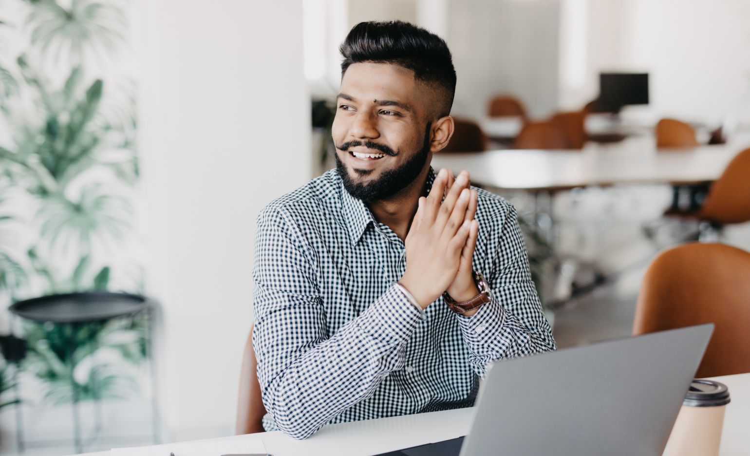 man on laptop
