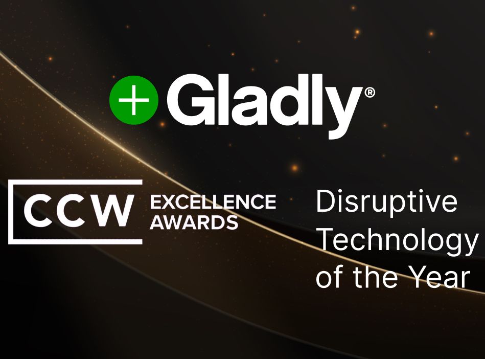 gladly wins disruptive tech of the year at ccw