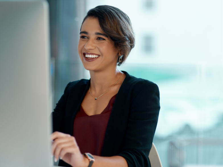 customer service agent researching freshdesk