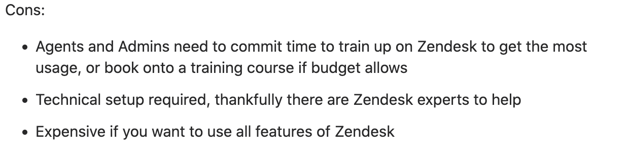 A complaint on Quora on difficult implementation