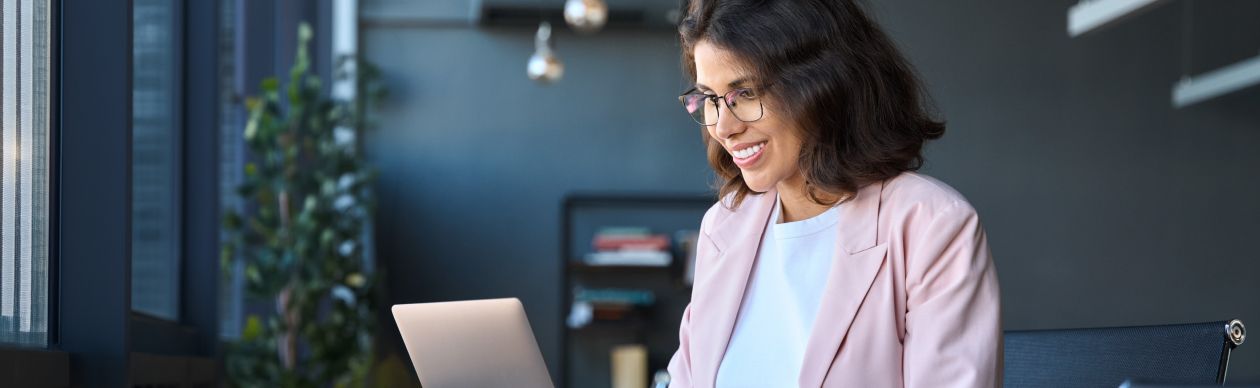 A professional reading about customer service AI trends